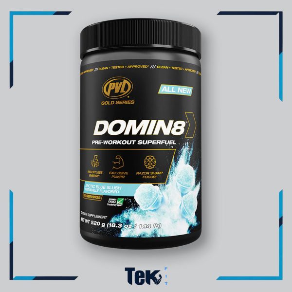پمپ پی وی ال 500 گرمی | DOMIN8 Pre-Workout Super Fuel