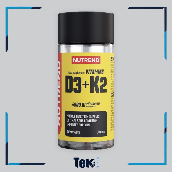 کپسول ویتامین D3 + K2 ناترند – NUTREND VITAMINS D3+K2