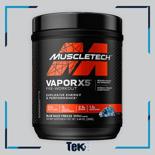 پمپ ماسل‌تک ویپر ایکس 5 | MuscleTech Vapor X5 Pre-Workout